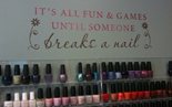 Words of wisdom at kj Hair Salon, Apex NC